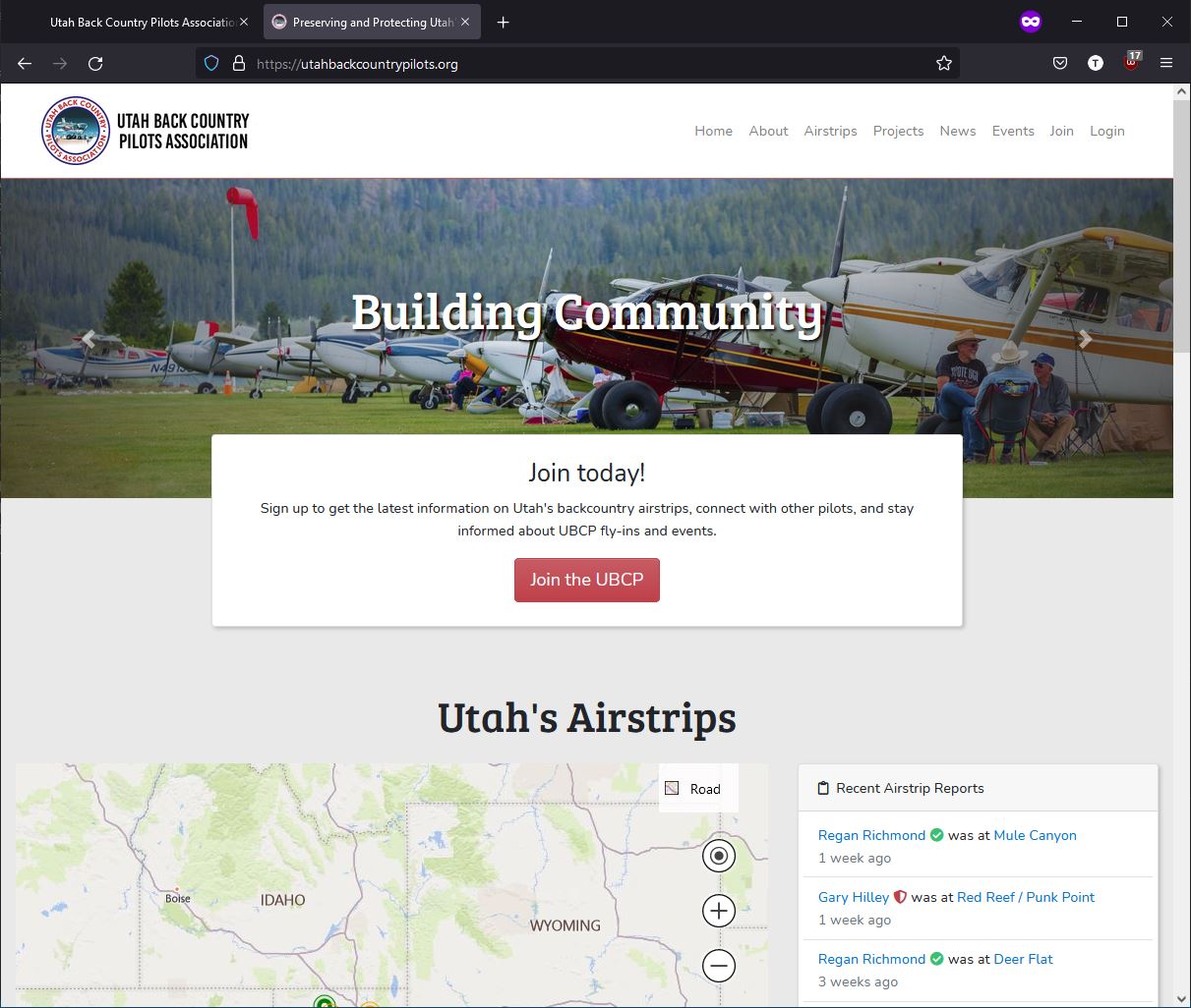 UtahBackCountryPilots.org Home Page